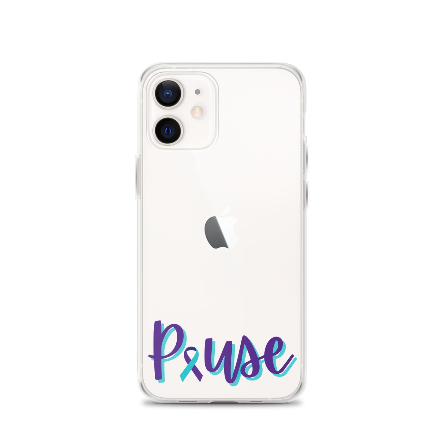 Pause Clear iPhone Case