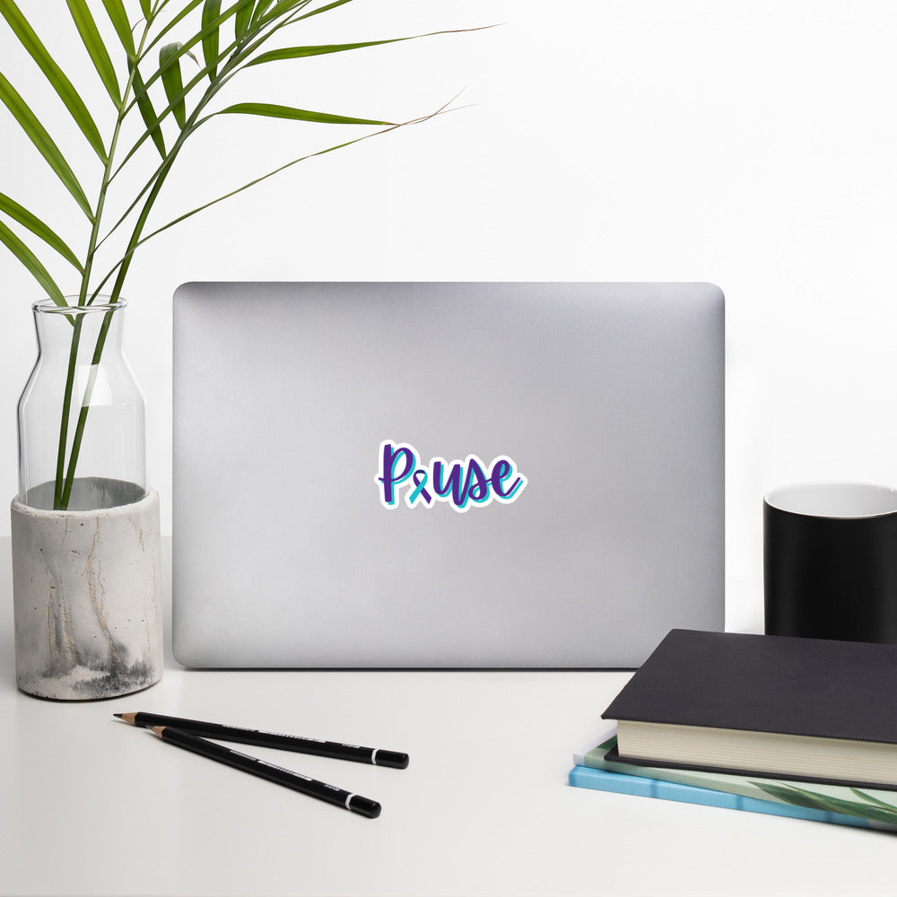 Pause Sticker