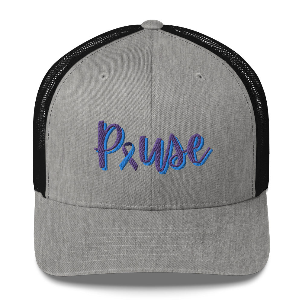 Pause Trucker Hat