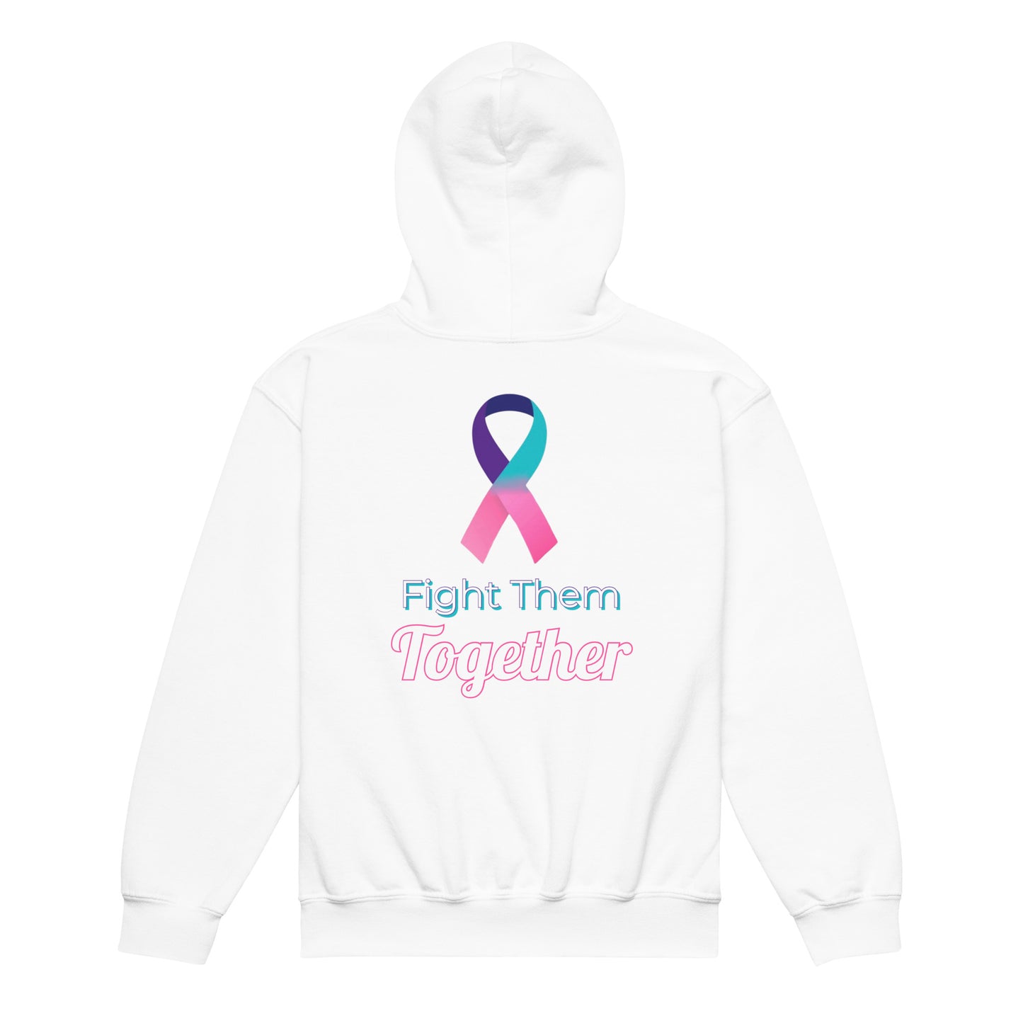 Youth Fight Them Together Hooded Sweatshirt