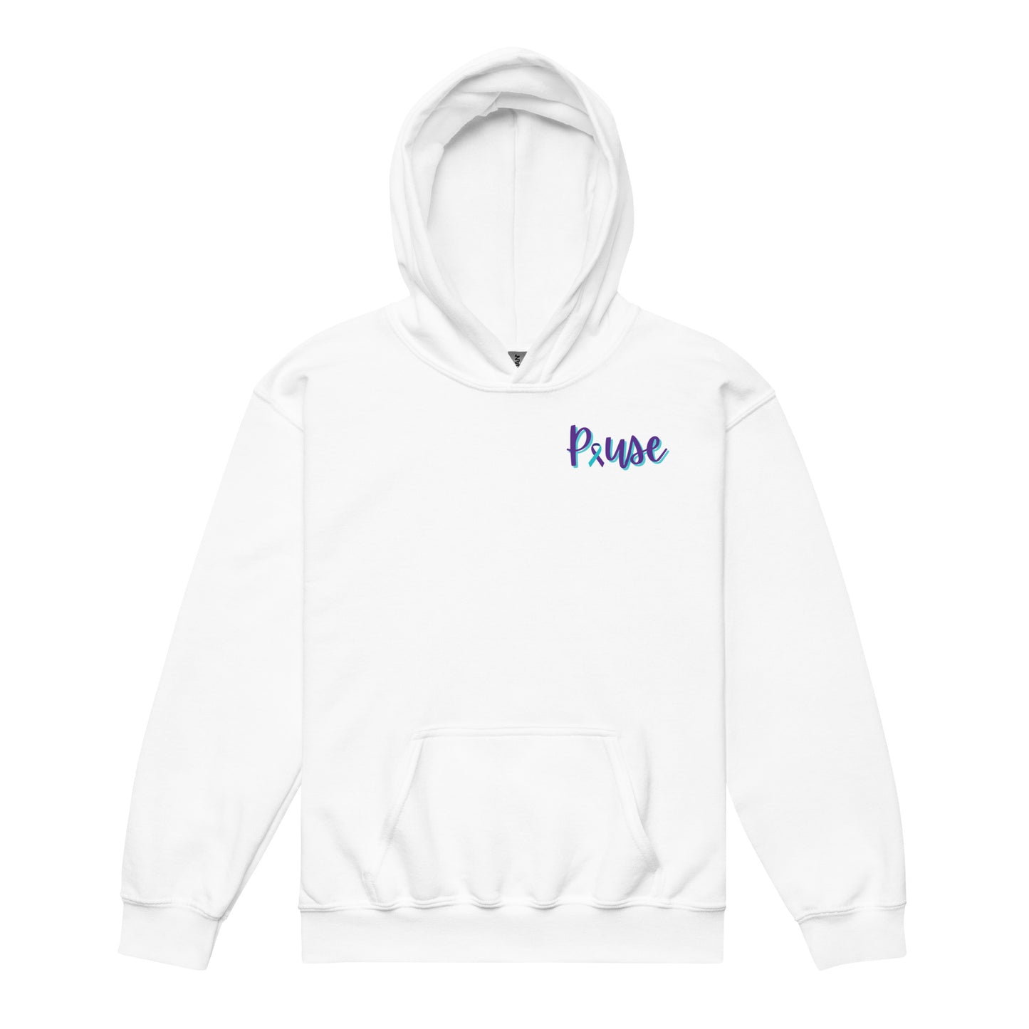 Youth Pause Ribbon Hoodie
