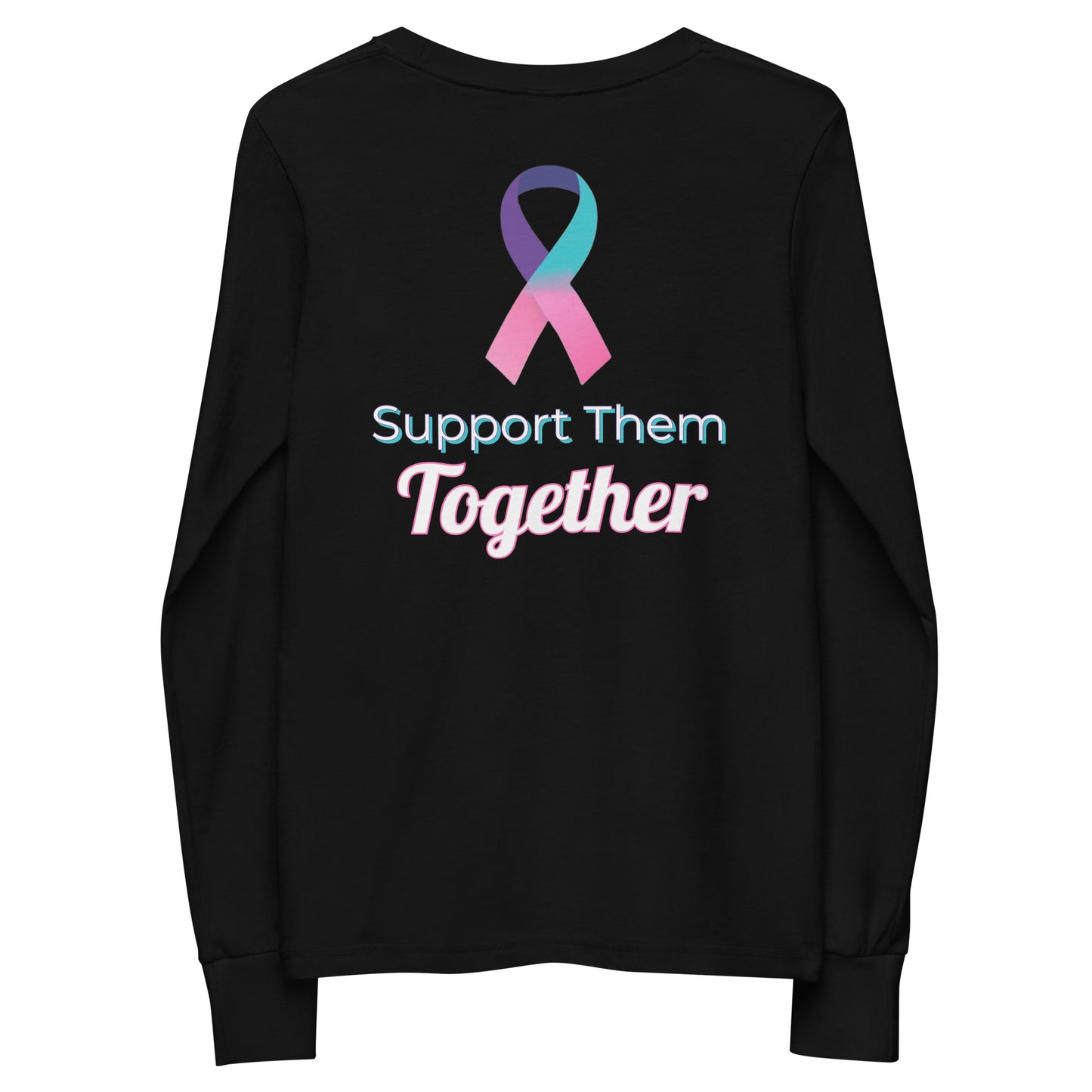 Youth Support Them Together Long Sleeve Shirt