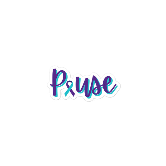 Pause Sticker