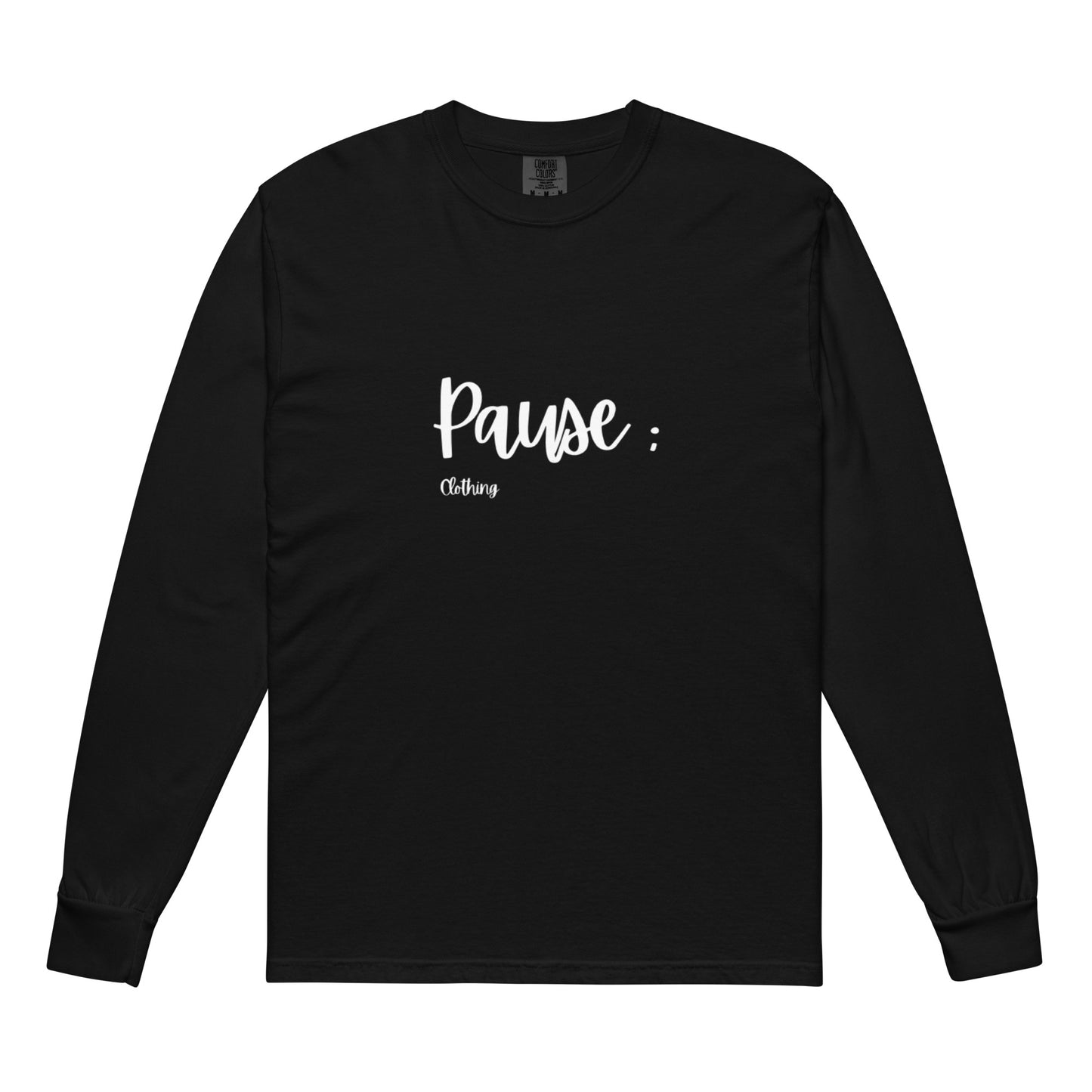 Woman's Pause Logo Long Sleeve T-shirt