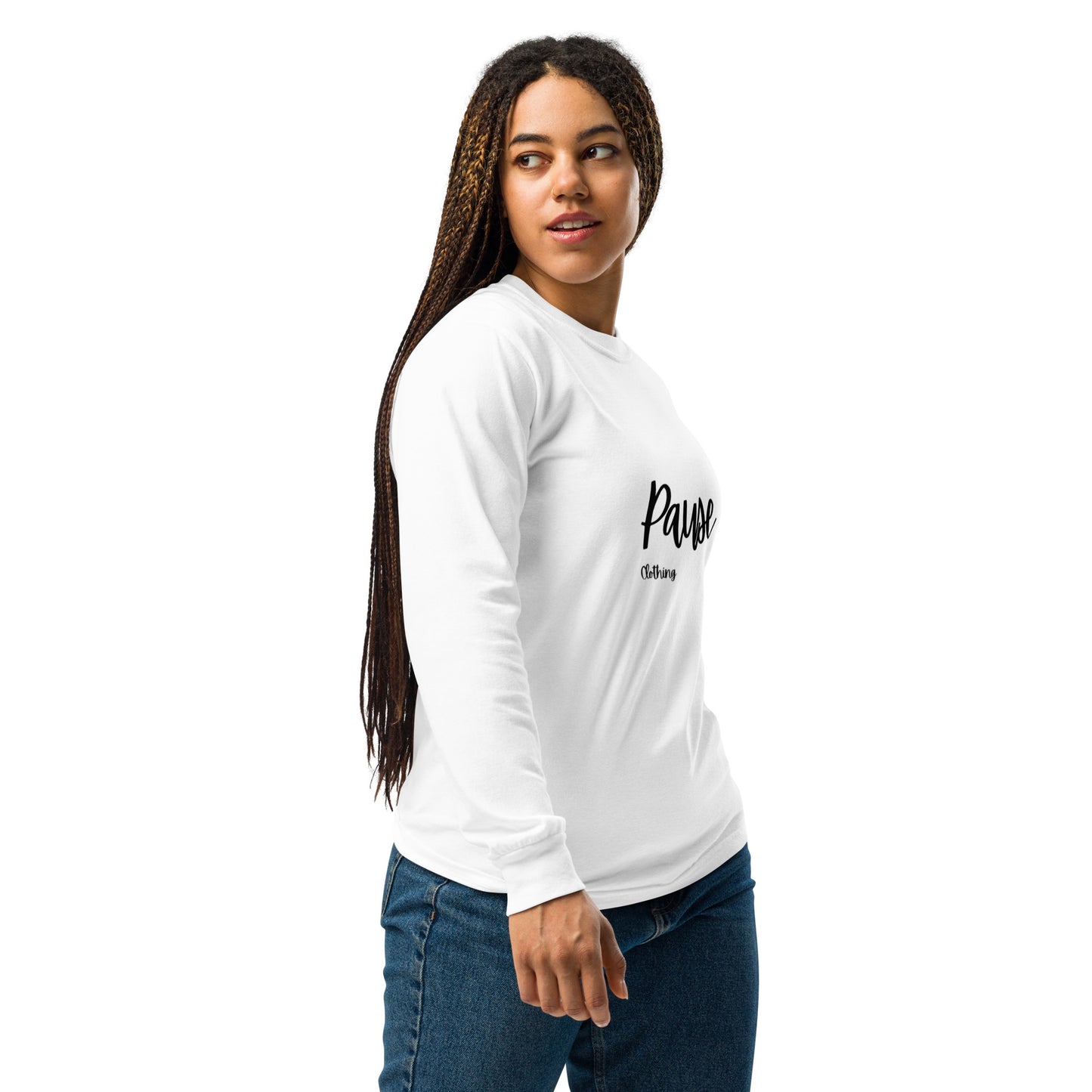 Woman's Pause Logo Long Sleeve T-shirt