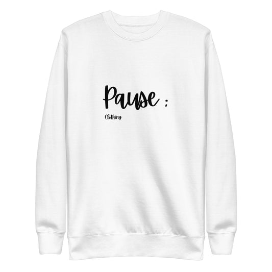 Pause Logo Crewneck