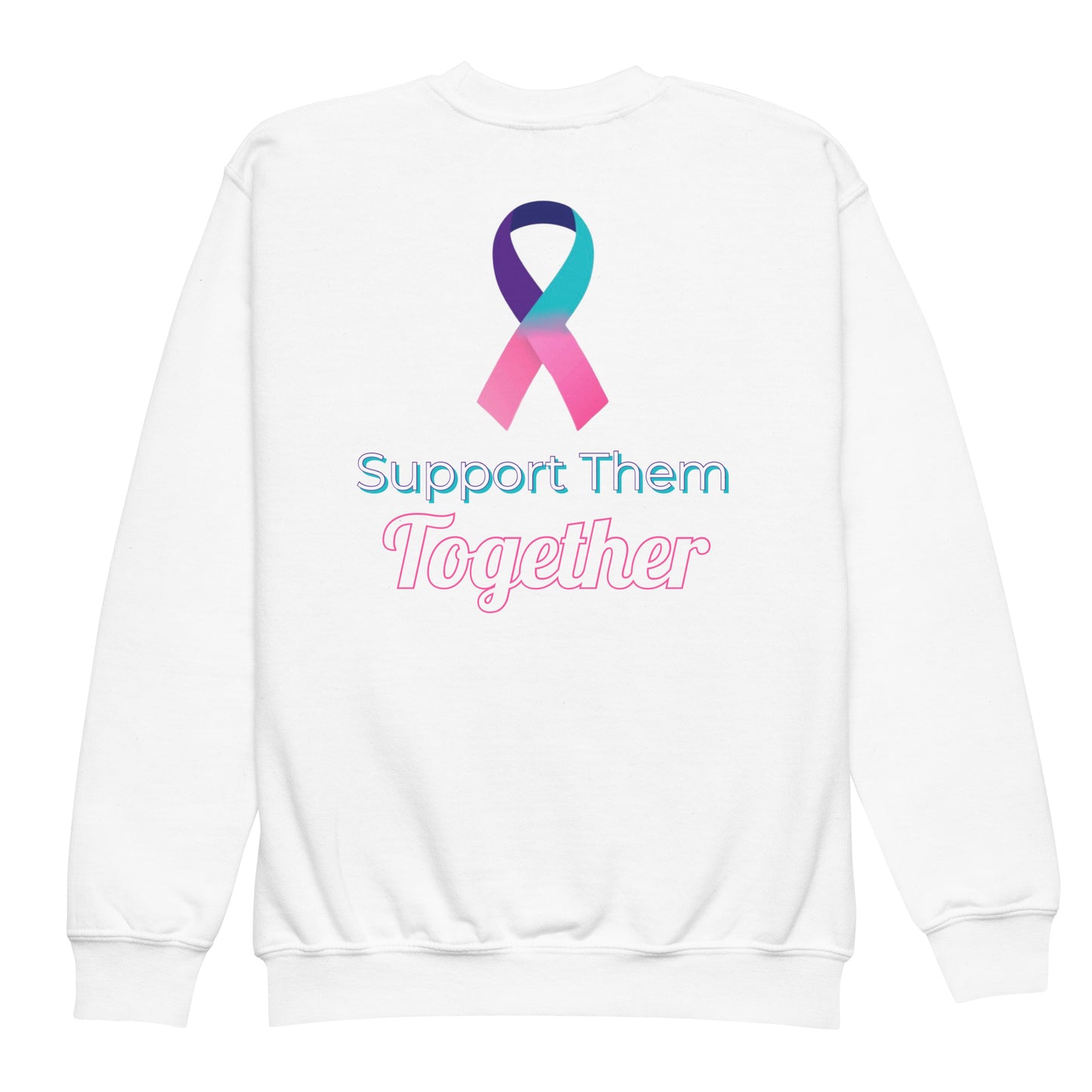 Youth Support Them Together Crewneck